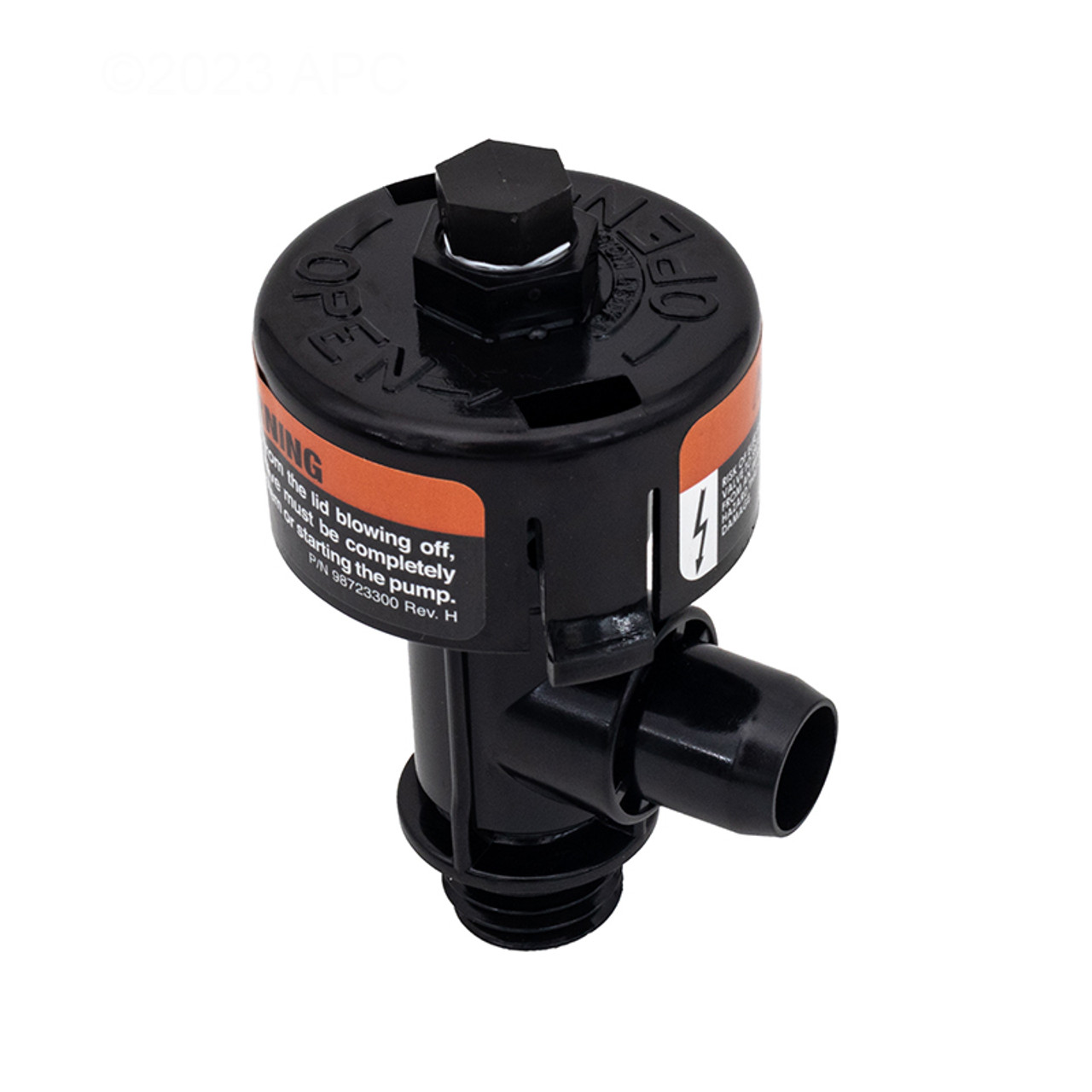 Pentair High Flow Manual Air Relief Valve Assembly, 98209800