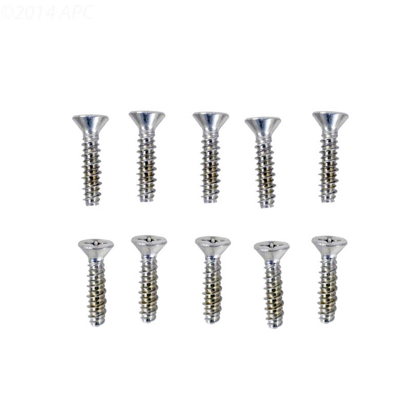 Pentair #14 x 1.12'' 10 Hole Screw Kit For QuickNiche Vinyl Liner
