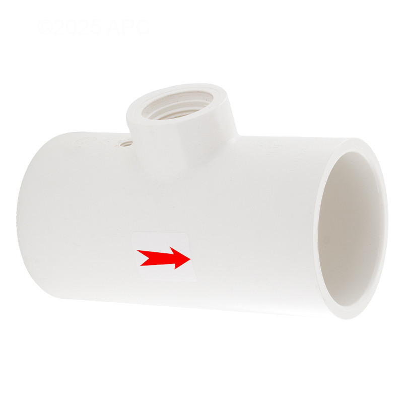 LOW PRESSURE TEE / WHT Lサイズ Solaxx Tapped-T For Temperature Sensor, GNR00001 - EZ Pool & Spa
