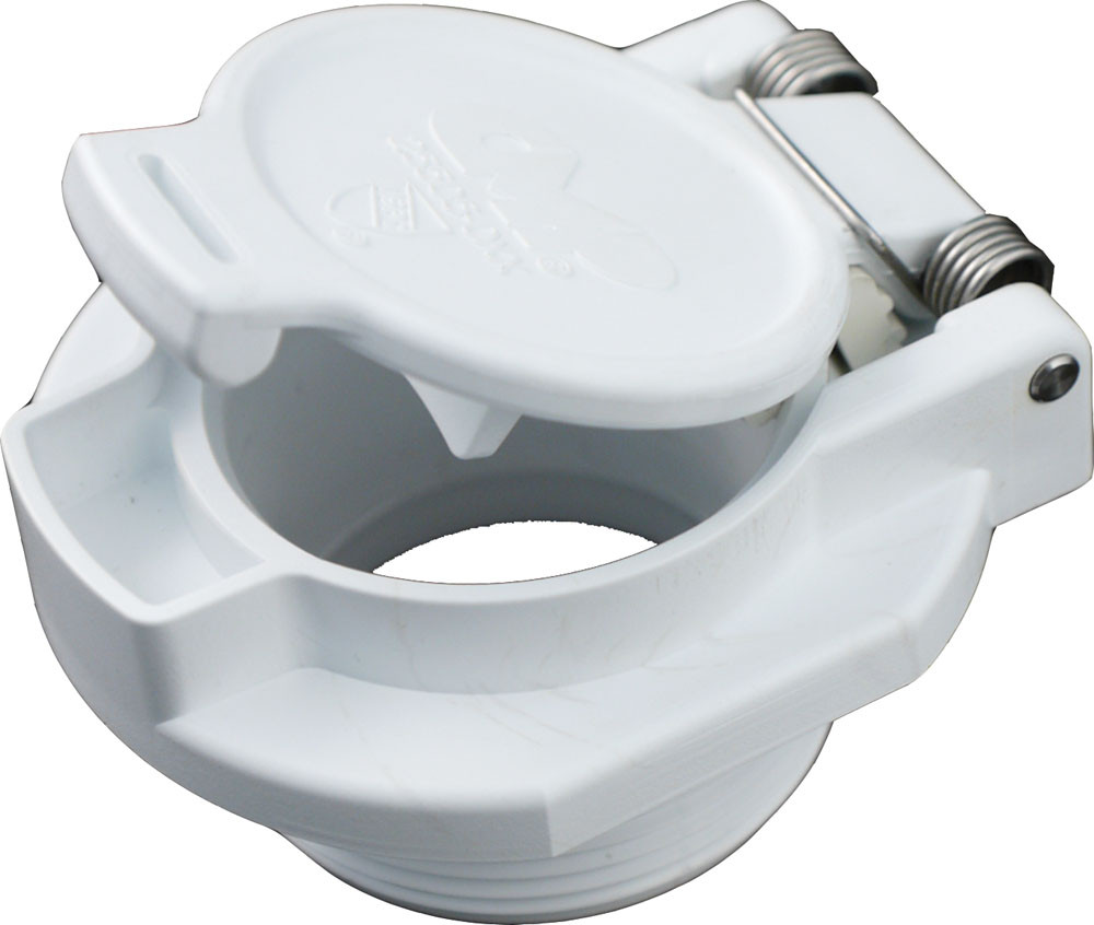 CMP White Vac Lock Safety Fitting, 25505-000-000 - EZ Pool & Spa