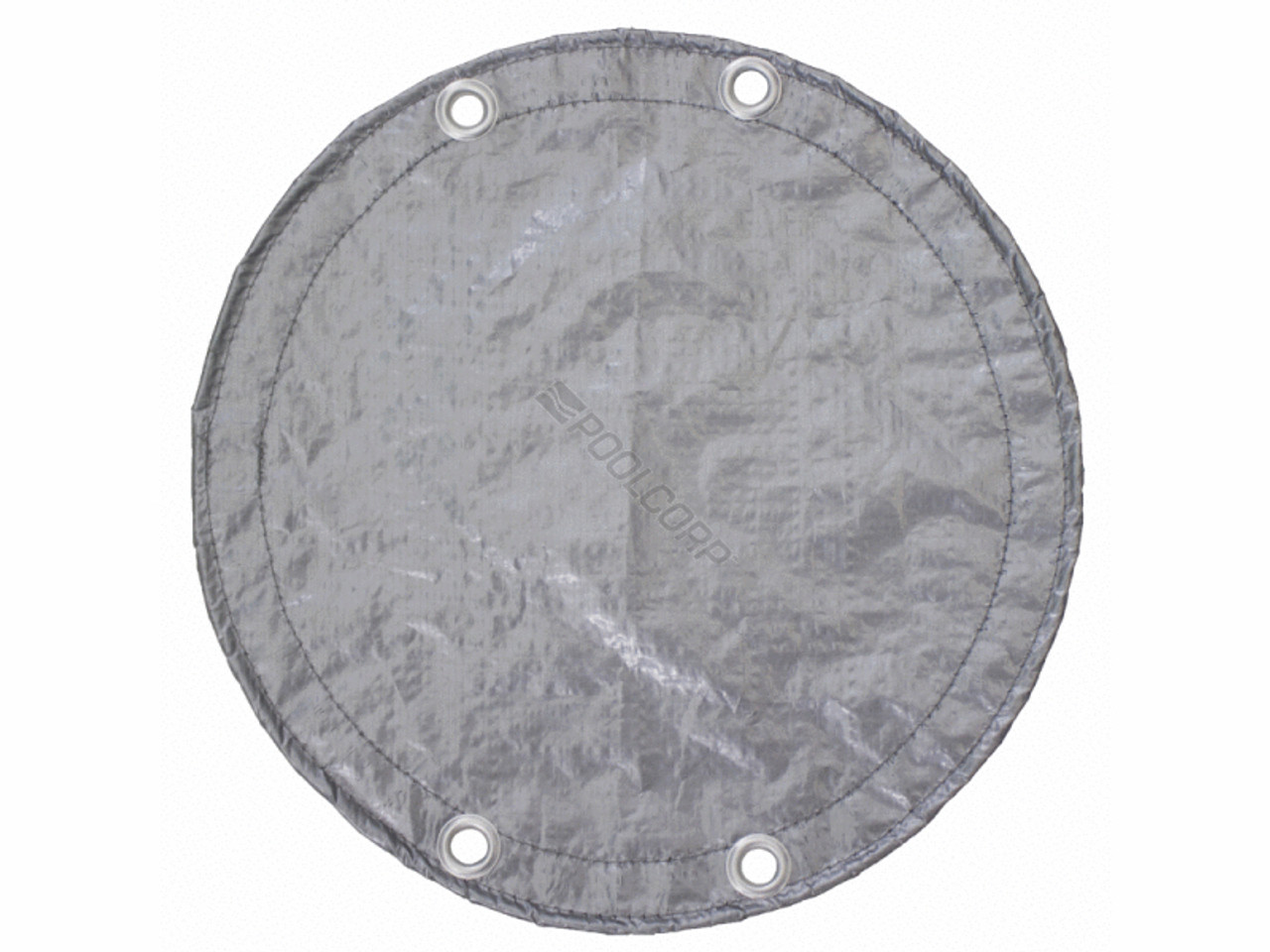 Pool Tux Oval 12 X18 Silver Black Solid Cover 121622asbl Gpc 70