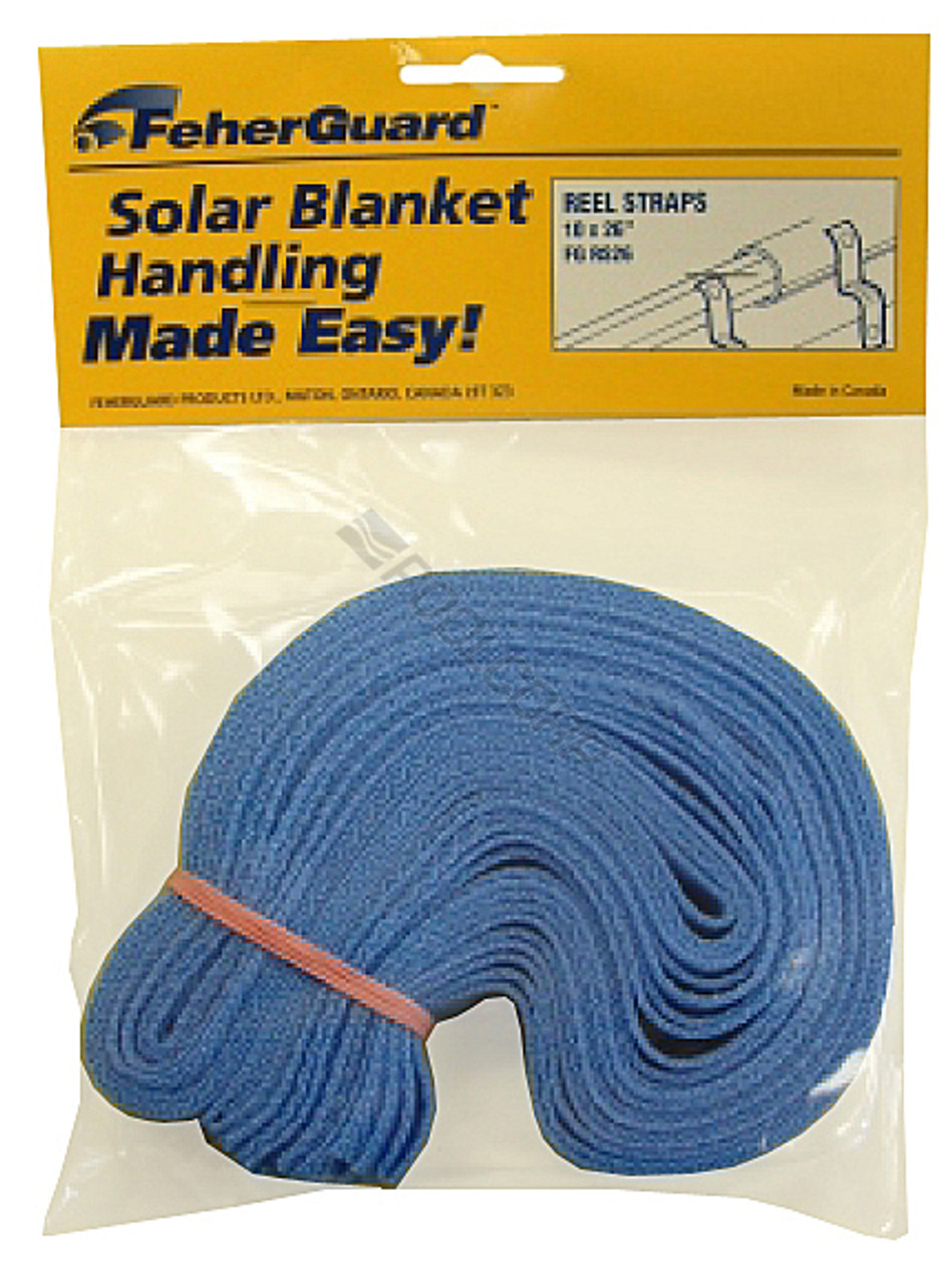 FeherGuard Solar Blanket Reel Strapping, 10 26 Straps, FG-RS26