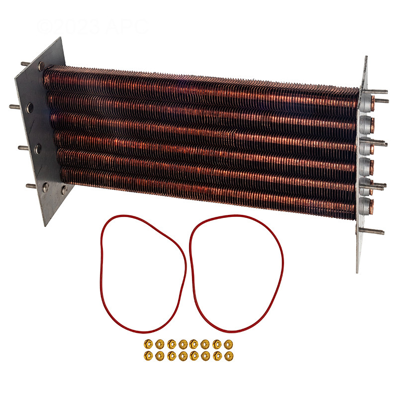Raypak Copper Tube Bundle for Model 156A Pool Heater, 014875F - EZ