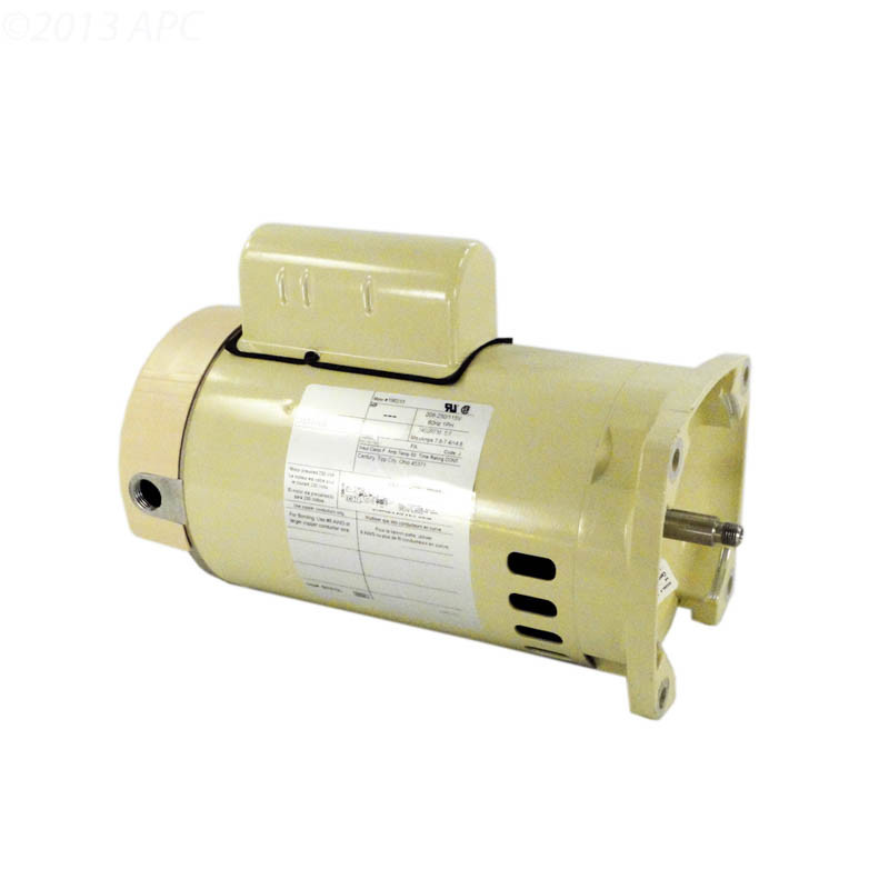 Pentair 1 HP Motor Square Flange 230-115V Almond, 355022S - EZ