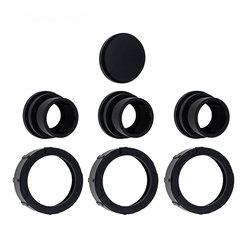 Jandy 50mm Tailpiece Cap and Union Nut Replacement Kit, R0462600