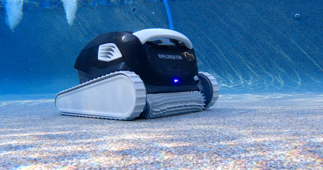 Maytronics Dolphin Explorer E30 Robotic Pool Cleaner, 99996240XP EZ