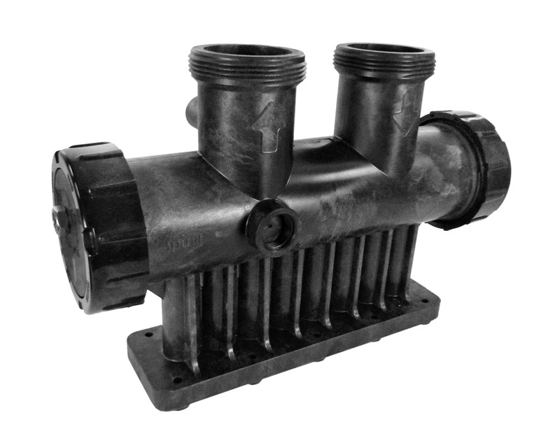 Zodiac LRZM/LRZE Inlet/Outlet Header Assembly, R0470800 - EZ Pool