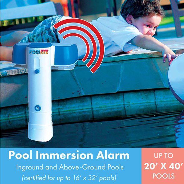 PoolEye Above Ground or Inground Pool Alarm with Remote, PE23 EZ Pool & Spa Supply