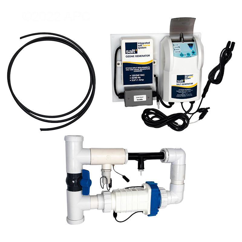 Solaxx Salt3 Integrated Salt Ozone Chlorinator System, SALT340A - EZ Pool &  Spa Supply