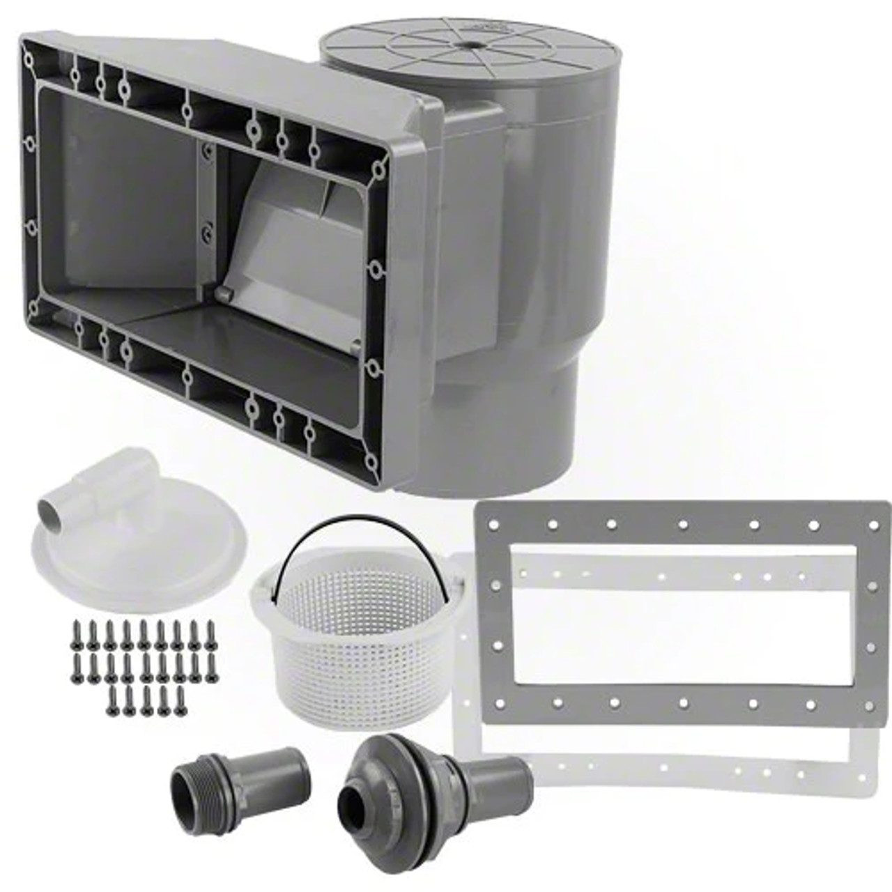 Waterway Gray Short Throat AboveGround Wide Mouth Skim, 560C3A67L