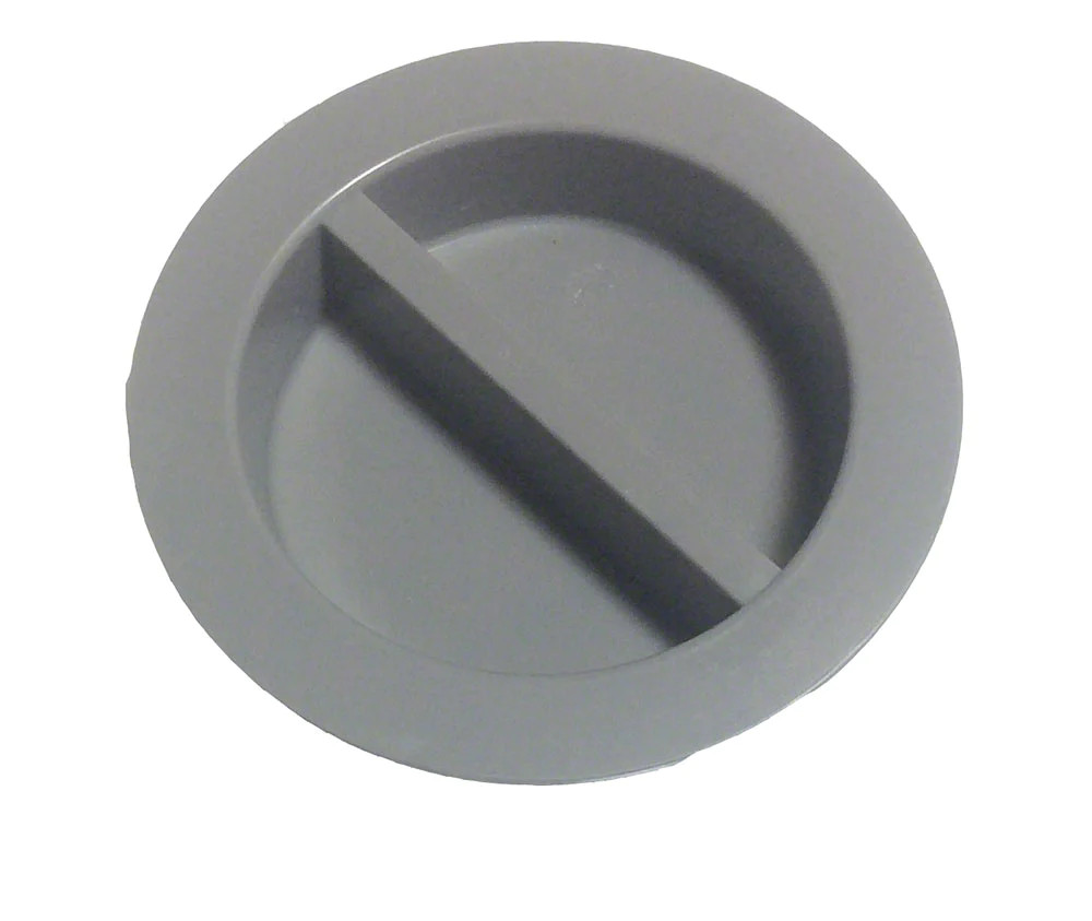 Aquasta Light Gray 1.5" MPT Umbrella Stand Cap with Gasket Seal