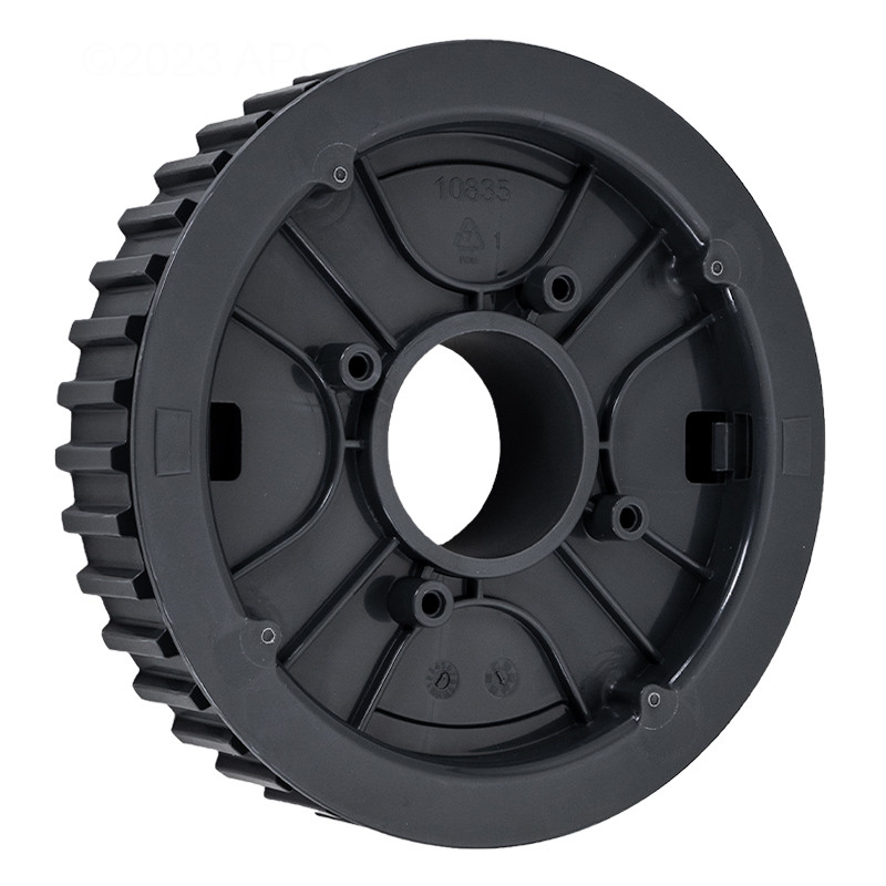 Maytronics Large Wheel Gray Front, 9983410 - EZ Pool & Spa