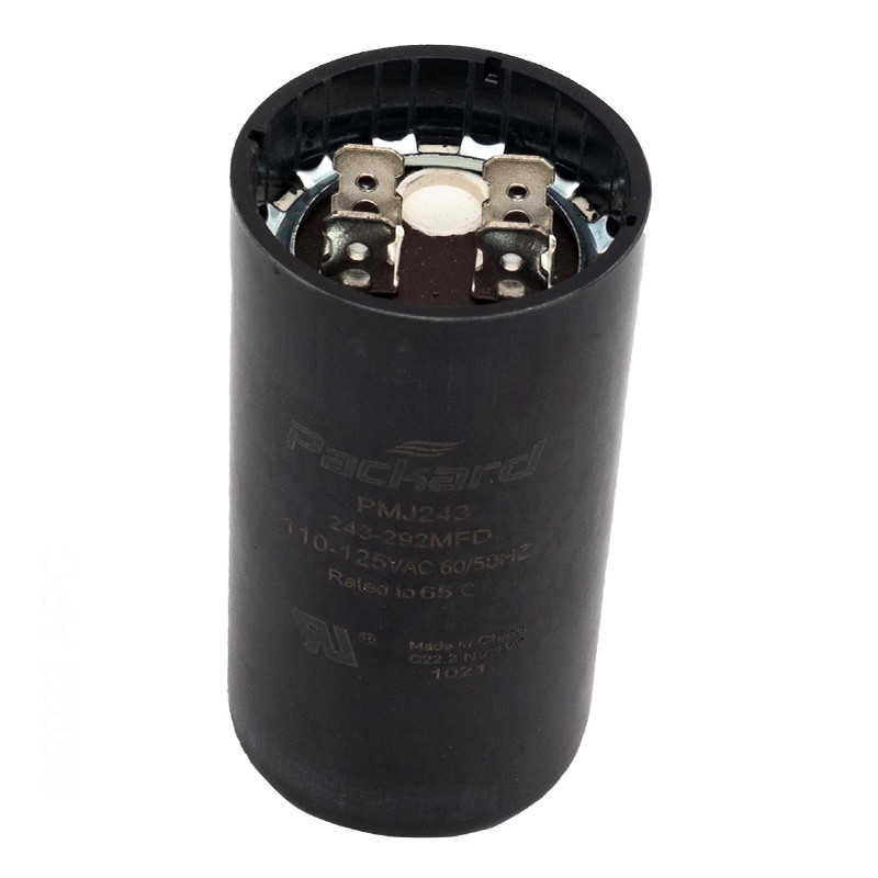 Start Capacitor 243-292 MFD 110-125VAC, BC-243 - EZ Pool & Spa Supply