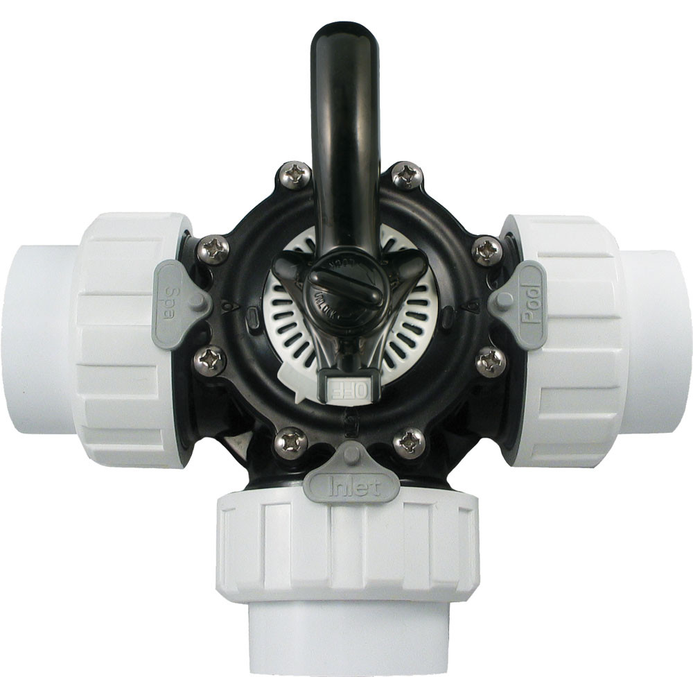Three Way Cmp Riser CMP Black CPVC 3-Way Diverter; 1.5