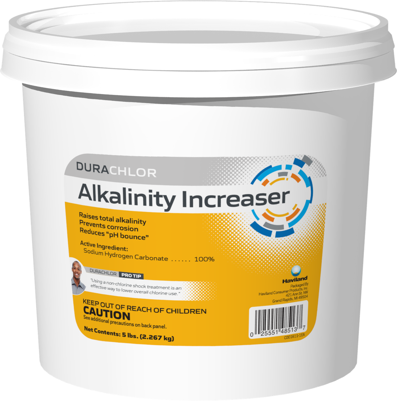Durachlor 5 Lb. Alkalinity Increaser, C002669-CS77C2 - EZ Pool & Spa Supply