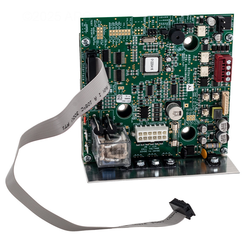 Jandy Power Interface PCB Large Backboard with Screws for AquaPure