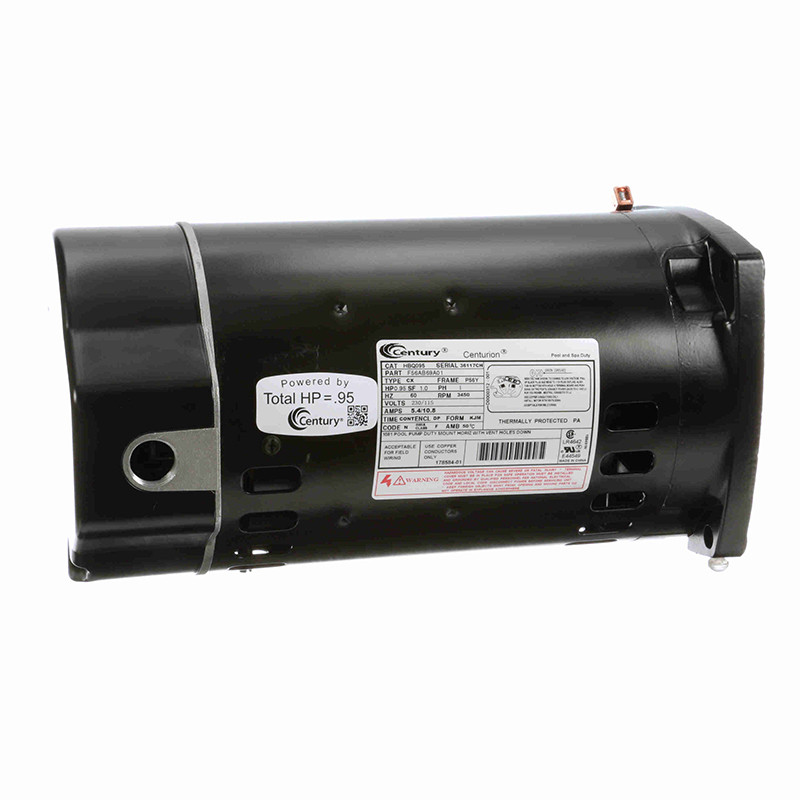 Century Square Flange Centurion Pro Pool Pump Motor 0.95HP 115