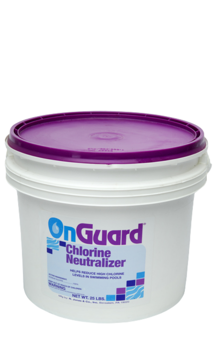 OnGuard Chlorine Neutralizer 25 Lb., P4502501 (45025) EZ Test Pool