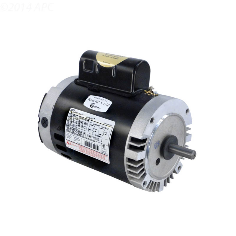 Century Keyed Shaft Full-Rated 1HP Motor 115/230V, B122 - EZ Pool