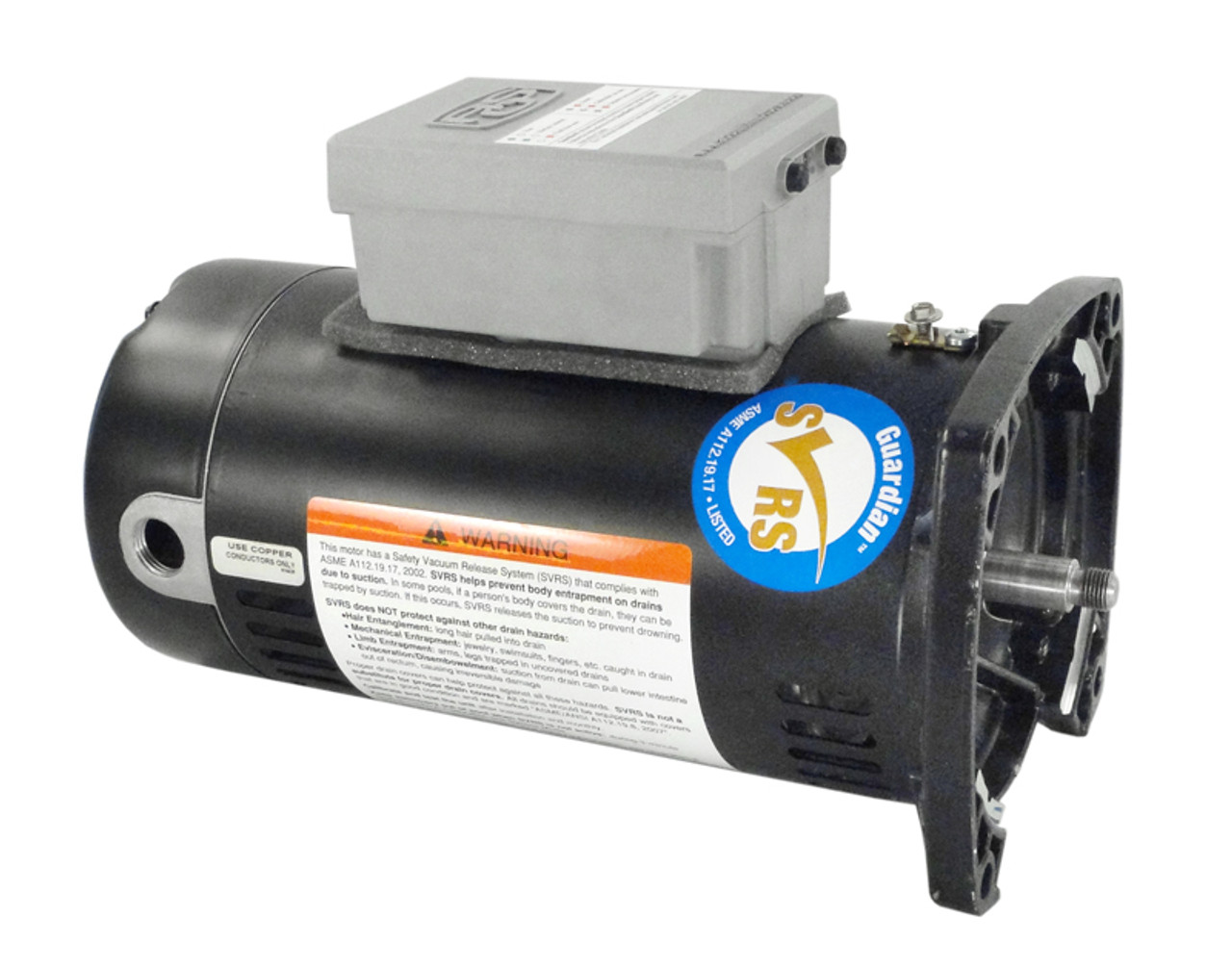 Century 48Y Square Flange 1 HP UpRated Pool Filter Motor USQ1102 (AOS