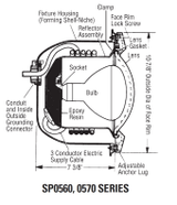 DuraLite Series SP0560-0570 Light Parts