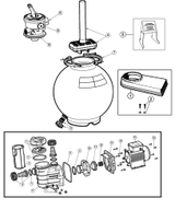 Hayward VL210 Series Sand Filter Series Parts