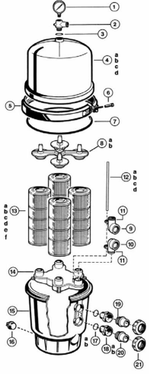 Super StarClear Cartridge Filter Series Parts