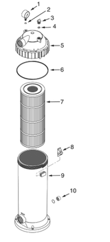 PRC Above Ground Filter Parts before 2009