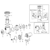 Jacuzzi Ring-Lok R, P, PC & UP Pump Parts