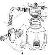 Hayward VL 40T32 Series Sand Filter Parts