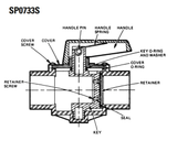 Hayward  Dial-A-Flo SP0733 Series Valve Parts