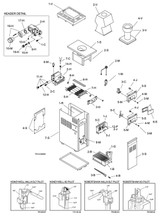 Raypak Model 155B 155C Heater Parts