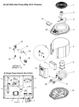 Jandy JE 1500 Series Heat Pump Parts