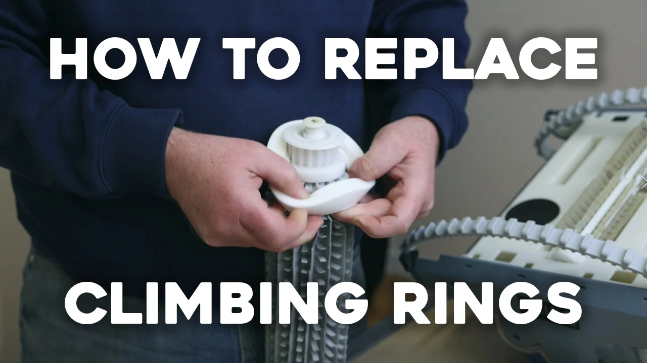 How to Replace Maytronics Dolphin Foam Climbing Rings - EZ Pool & Spa ...