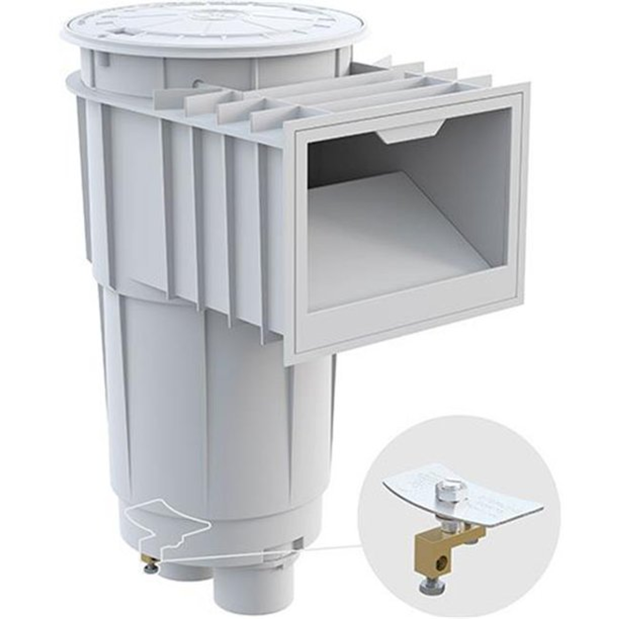 Hayward SkimMaster Skimmer 2" x 2.5" Skimmer, SP1072S2 EZ Pool & Spa