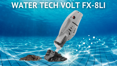 Upgrade to the Water Tech Volt FX-8Li Rechargeable Pool Vacuum