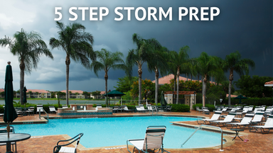 5 Steps to Prepare Your Pool For a Storm