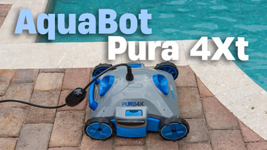 AquaBot Pura 4XT Robotic Swimming Pool Cleaner