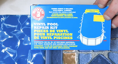 How to Repair/Patch a Leaking Vinyl Liner Pool