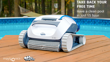 Dolphin E10 Robotic Pool Cleaner