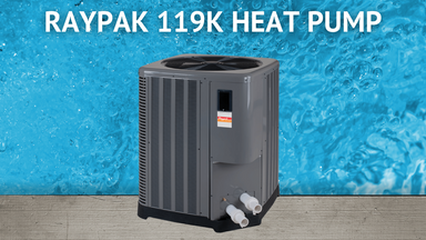 Raypak Digital 6450 119K BTU Heat Pump