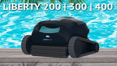 Dolphin Liberty 200 | 300 | 400 - A New Generation in Cordless Pool Cleaning