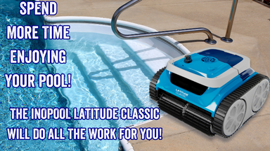 The Cordless, Game-Changing INOPOOL Latitude Classic Robotic Pool Cleaner