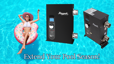 Elevate Your Pool Paradise with the Raypak E3T Pool and Spa Heater! 