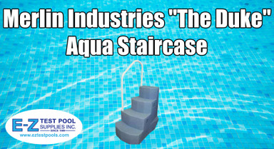 Merlin Industries "The Duke" Aqua Staircase For Above Ground Pools