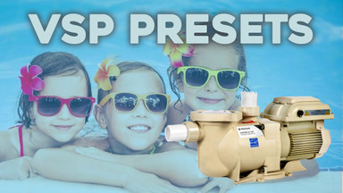 Variable Speed Pool Pump Presets - Pentair