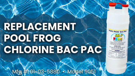 Pool Frog Bac Pac 5051 Replacement Cartridge