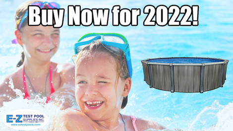 Looking for an Above Ground Pool in 2022? Now is the Time to Buy!