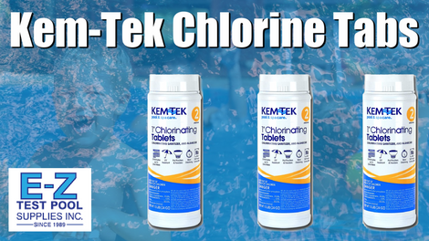 Kem-Tek 177 1-Inch Chlorinating Tablets for Pool and Spa