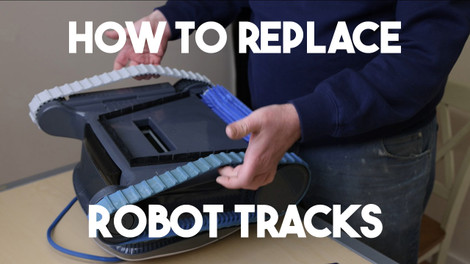 How to Replace Maytronics Dolphin Robot Tracks (9983152 & 99831521)